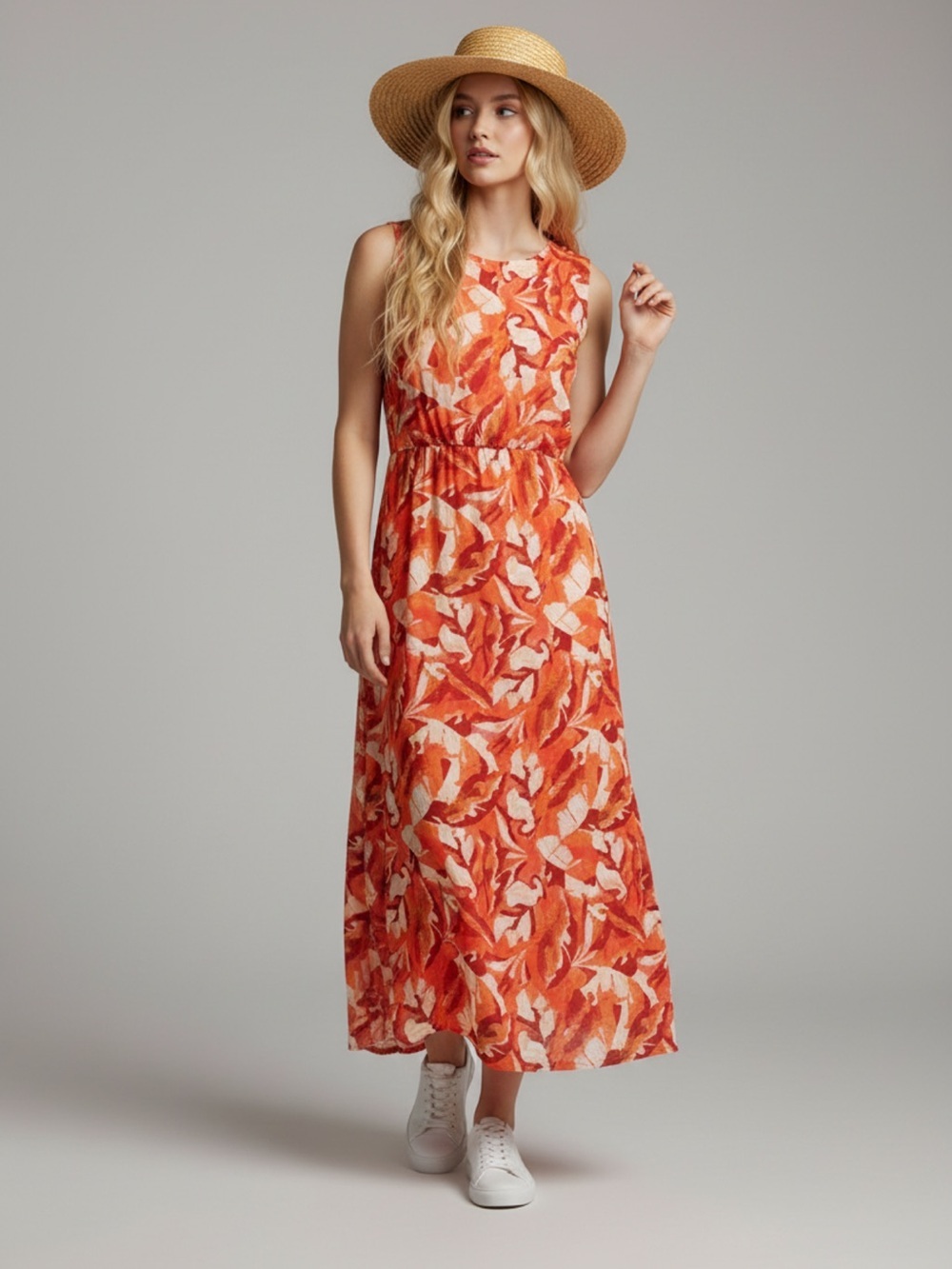 NINE WEST sleeveless multicolor dress ￼